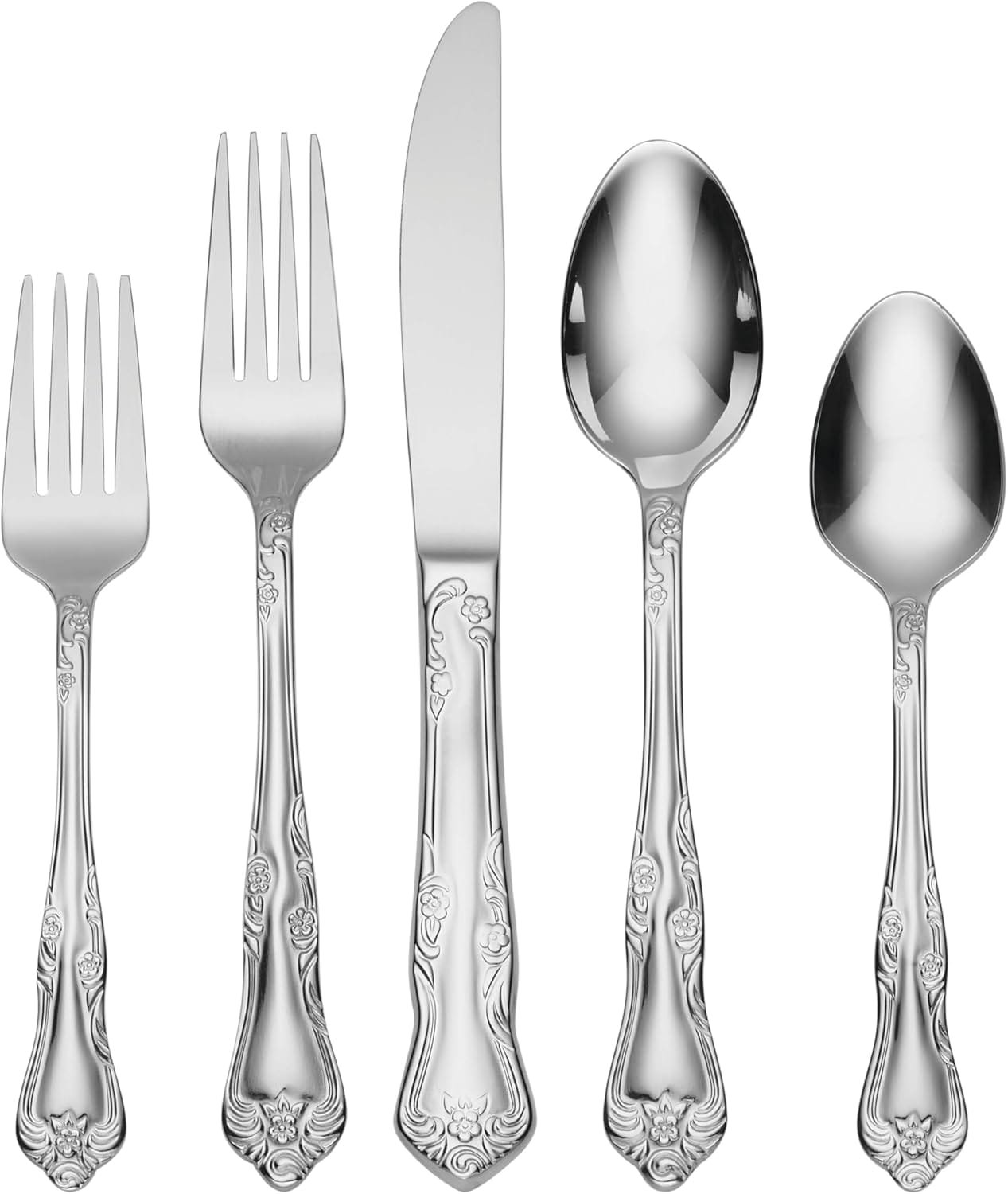 Talheres elegantes para mesa posta