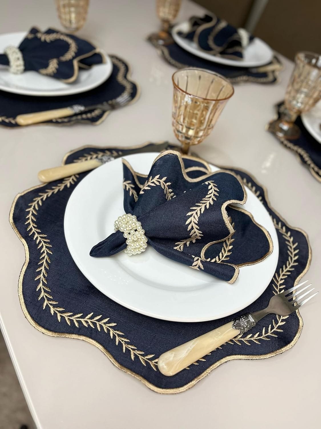 Painéis decorativos para mesa
